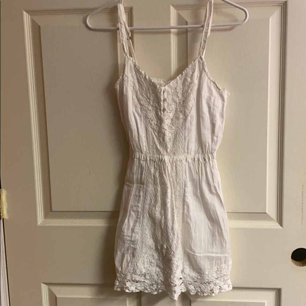 White Abercrombie dress